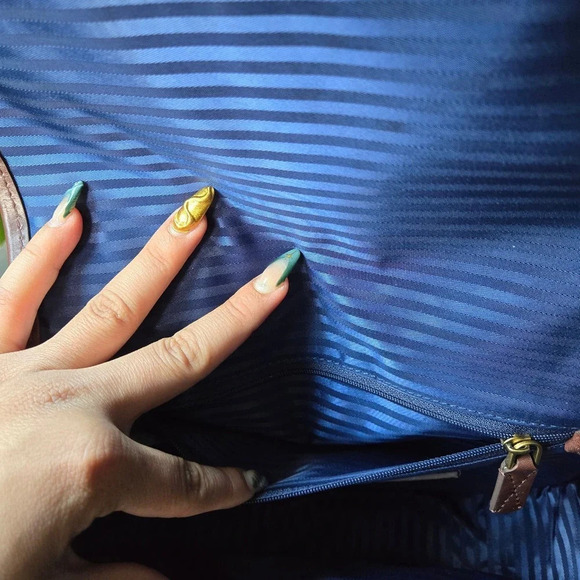 J.Crew Brown Classic Leather Saddle Crossbody Bag - Picture 3 of 10